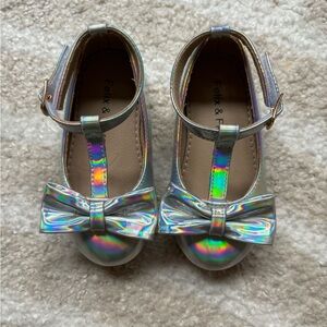 Silver Toddler Shoes